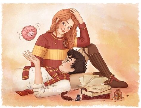 Harry, Ginny, and Arnold the pigmy puff Scorpius And Rose, Harry Potter Ginny, Art Harry Potter, Harry And Ginny, Harry Potter Hermione Granger, Twilight Film, Images Harry Potter, Harry Potter Artwork, Harry Potter Ships