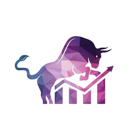 Share Market Logo Design, Share Market Logo, Share Market Wallpaper, Stock Market Logo Design, Stock Market Logo, Trading Logo Design, Forex Trading Logo Design, Trading Logo, Share Market Bull