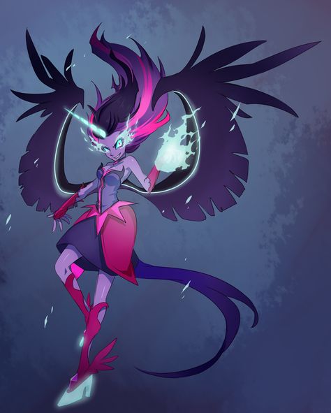 midnight sparkle by MuraiShinobu Midnight Sparkle, Friendship Games, Princess Twilight Sparkle, My Little Pony Equestria, My Little Pony Twilight, My Little Pony Wallpaper, Mlp Fan Art, Mlp Equestria Girls, My Little Pony Characters