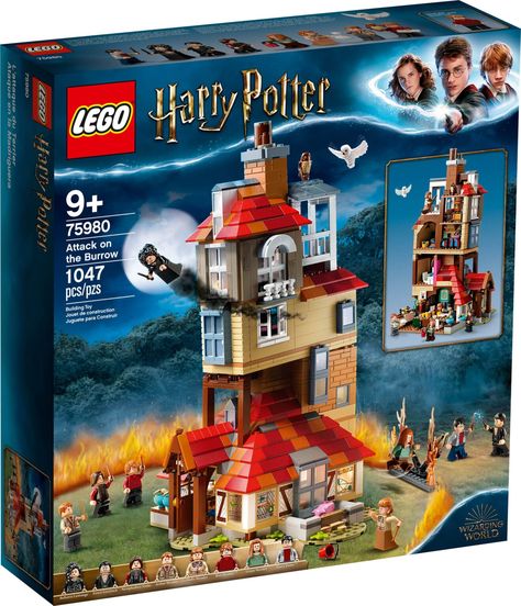 Harry Potter Lego, Harry Potter 9, Harry Potter Lego Sets, Stile Harry Potter, Lego Hogwarts, Harry Potter Set, The Burrow, Bellatrix Lestrange, Harry Potter Gifts