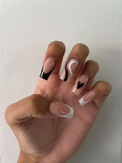 Bw Nails, Trendy Acrylic Nails, Dipped Nails, Mani Pedi, Nail Ideas, Cute Nails, Nail Inspo, Acrylic Nails, Nail Designs