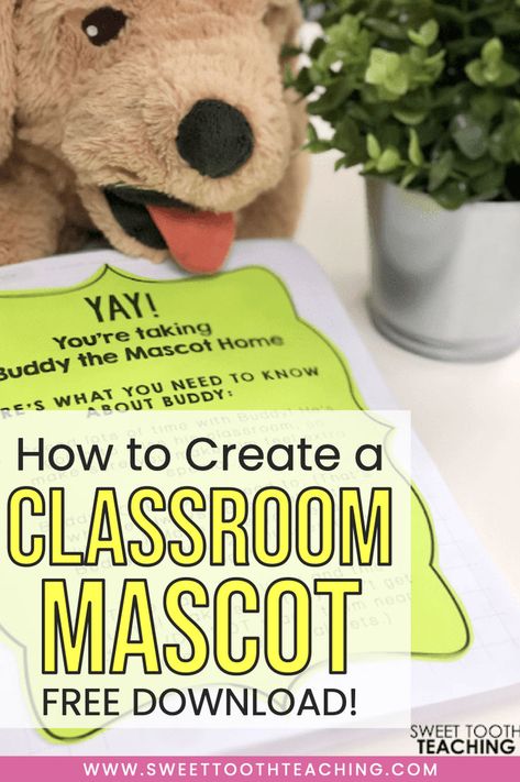 Snag this FREE download to help you set up a 'classroom mascot' this year! A class pet will help your students learn responsibility and leadership skills, but you do not need to use a real animal. Instead, you can used a stuffed animal or plastic toy that students care for...just like a real class pet! Grab this free download that will help you set up this class mascot in your elementary classroom during this back to school season. Class Coupons, Classroom Mascot, Classroom Pets, Perfect Classroom, Conscious Discipline, Classroom Management Tool, Teachers Corner, Student Behavior, First Year Teachers