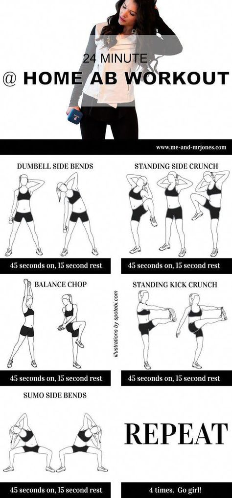 Workout Standing, At Home Ab Workout, Standing Ab Workout, Home Ab Workout, Workout Fat Burning, Workout Man, Standing Workout, Workout Hiit, Standing Ab Exercises