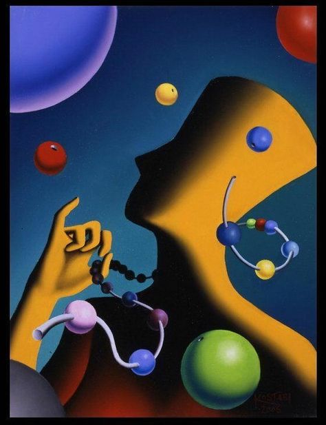 Mark Kostabi, Kandinsky Art, Inuit Art, Bizarre Art, Linocut Art, Paul Gauguin, Yellow Art, Illustrations And Posters, Surreal Art