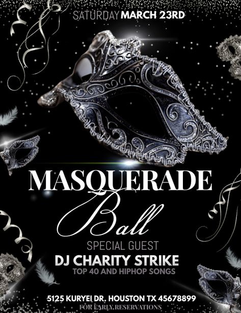 Masquerade Ball Flyer, Masquerade Ball Invitations Template, Masquerade Poster Design, Masquerade Graphic Design, Masquerade Flyer, Masquerade Invitation Template, Masquerade Poster, Mardi Gras Poster, Prom Tickets