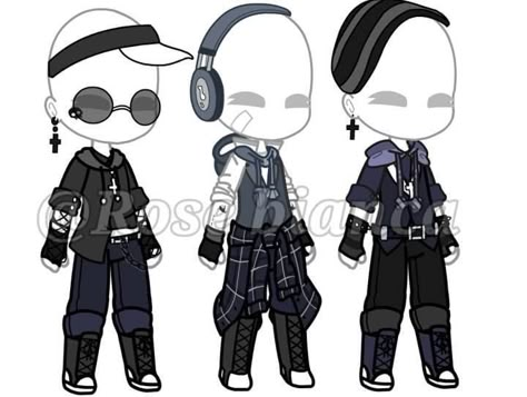 Gacha Club Male Outfits, Gacha Male Outfits, Gacha Boy Outfits, Gacha Club Clothes, Cute Gacha Outfits, Gacha Hacks, Gacha Fits, Gacha Codes, Club Clothes