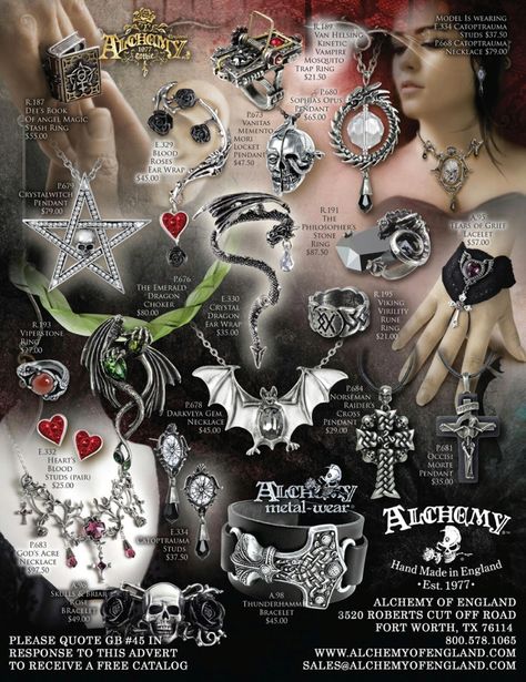 #goth #magazine #accessories Gothic Fashion Magazine, Goth Fashion Magazine, Vkei Jewellery, Goth Mood Board, Gothic Magazine, Junk Punk, Goth Moodboard, Goth Magazine, 90s Mall Goth