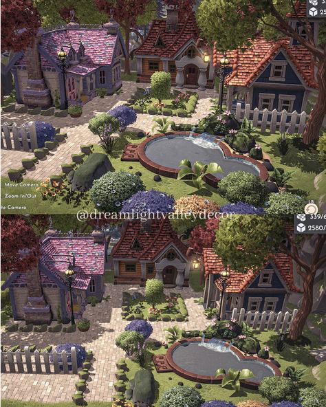 Disney Dreamlight valley Mickey goofy and Minnie Mouse Dreamland Ideas, Disney House Ideas, Disney Island, Deco Disney, Mickey House, Valley Game, Plaza Design, Disney Dreamlight Valley, Valley Landscape