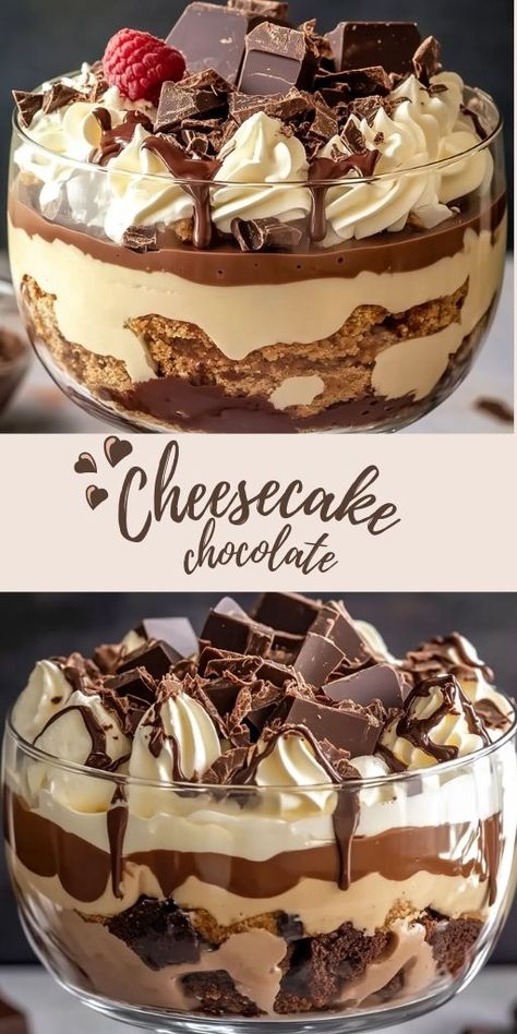 Bailey Chocolate Cheesecake Trifle, Baileys Cheesecake Trifle, Bailey’s Chocolate Cheesecake Trifle, Baileys Chocolate Cheesecake Trifle, Baileys Trifle Recipes, Thanksgiving Trifle Desserts, Best Trifle Recipes, Trifles Desserts, Baileys Trifle