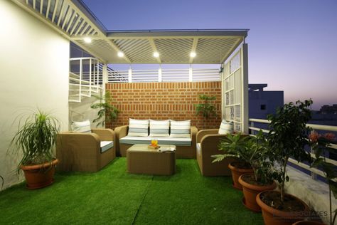 Roof Terrace Design, Rooftop Patio Design, Terrace Garden Ideas, Terrace Garden Design, Terrace Decor, Rooftop Terrace Design, Wooden Gazebo, Rooftop Design, Rooftop Patio