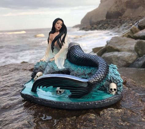 This Figurine Statues & Sculptures item by midnightroseuk has 148 favorites from Etsy shoppers. Ships from United Kingdom. Listed on Jul 28, 2023 Sirens Lament, Anne Stokes Art, 3d Mermaid, Siren's Lament, Dark Mermaid, Mermaid Figurine, Anne Stokes, Fantasy Figurine, Chocolate Soap