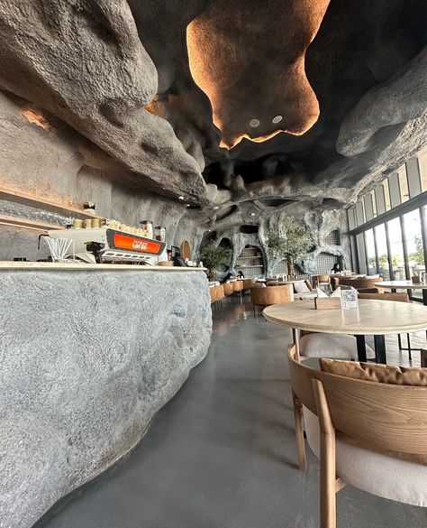 work from CAVE Butterfly Museum, Resto Bar, Cave Room, Stone Interior, Dream Life House, Bar Design Restaurant, Pinterest Recipes, July 11, Bar Restaurant