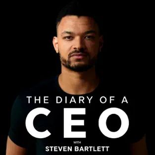 The Diary Of A CEO with Steven Bartlett on Apple Podcasts Diary Of A Ceo Podcast, Steven Bartlett Podcast, The Diary Of A Ceo, Consumer Board, Podcast Photography, Ups Logo, Steven Bartlett, Podcast Aesthetic, Jimmy Carr