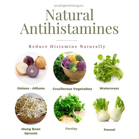 Did you know there are natural antihistamines that can help reduce histamine levels in the body? 🌿 Add watercress to your avocado for an extra boost! Enjoy these tasty remedies and say goodbye to pesky allergies, skin rashes, and more!🥑 Antihistamine Foods, Watercress Benefits, Natural Antihistamine, Histamine Diet, Histamine Intolerance, Food Benefits, Herbal Remedies Recipes, Low Histamine Diet, Skin Rashes