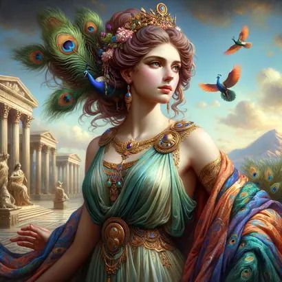 Juno Goddess, Zeus Wife, Hera Greek Goddess, Goddess Of Marriage, Greek Deities, Hera Goddess, Greek Titans, Greek Goddess Art, South Asian Aesthetic