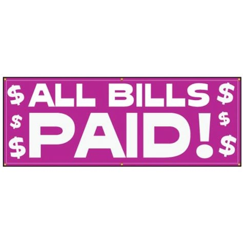 My Bills Are Paid Quotes, Bills Paid, Bills Quotes, Paid In Full, Life Vision Board, Vision Board Manifestation, Creating A Vision Board, Attraction Quotes, Vision Board Inspiration