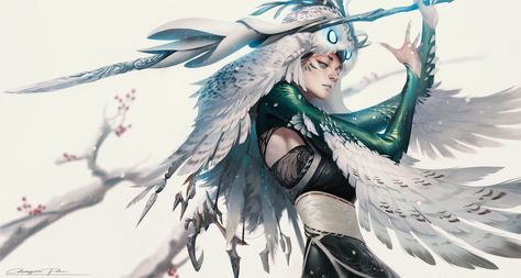 https://www.artstation.com/artwork/5PayP Chengwei Pan, Snow Owl, Heroic Fantasy, Art Portfolio, Zbrush, Fantasy Creatures, Character Concept, Character Illustration, League Of Legends