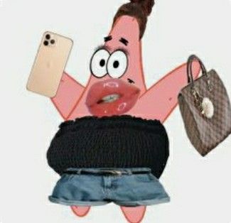 Material Girl Funny, Cheeto Girl, Patrick Star Funny, Cardi B Memes, Cute Funny Pics, Cute Winnie The Pooh, Funny Paintings, Spongebob Funny, Funny Iphone Wallpaper