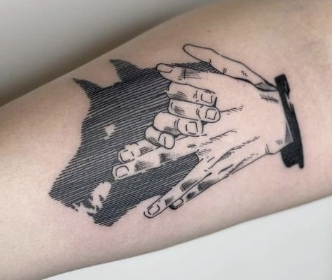 Shadow Tattoo, 4 Tattoo, Tatuaje A Color, Small Tattoos For Guys, Black Ink Tattoos, Dope Tattoos, Anime Tattoos, Tattoo Design Drawings, Pretty Tattoos