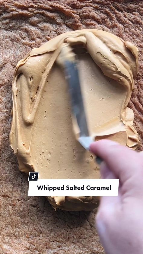 Whipped Salted Caramel, Salted Caramel Whipped Cream, Whipped Caramel, Carmel Recipe, Edd Kimber, Banana Blondies, Milk Bread Recipe, How To Make Caramel, Cold Cream