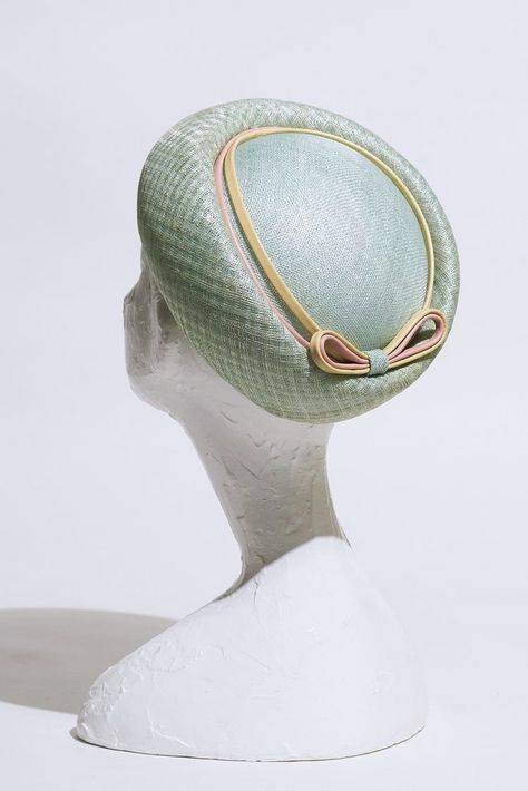 SS24 — sarah cant Royal Hats, Back Of The Head, Beautiful Hats, Pale Green, Real Women, Royals, Eden, Comb, Bespoke