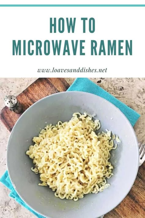 How To Cook Ramen Noodles In Microwave, Ramen In Microwave, Ramen Noodle Recipes Microwave, Microwave Ramen Recipes, Microwave Ramen Noodles, Ramen Recipes With Instant Ramen, Ramen Noodles In Microwave, Microwaveable Meals, Homemade Microwave Meals