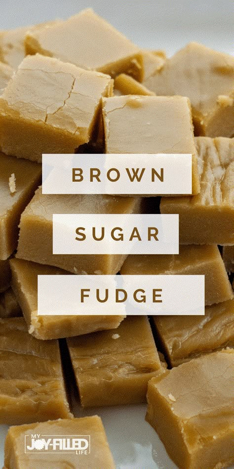 This brown sugar fudge recipe will melt in your mouth! This Christmas treat is a crowd pleaser - it's great for parties, get-togethers, or to give as a gift. #fudgerecipe #candyrecipe #brownsugar Penuche Fudge Recipe, Penuche Fudge, Christmas Bars, Brown Sugar Fudge, Easy Fudge Recipe, Homemade Brown Sugar, Best Fudge Recipe, Easy Fudge, Churro Cheesecake