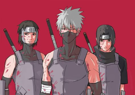 Naruto Characters Fanart, Itachi Anbu, Yamato Naruto, Kubo And The Two Strings, Naruto Shippudden, Naruto Boys, Naruto Drawings, Image Film, Naruto Uzumaki Art