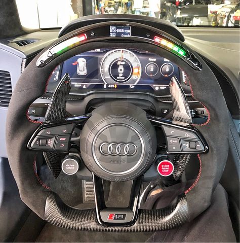 Custom Steering Wheel, Audi Accessories, Rs6 Audi, Audi A5 Coupe, Luxury Cars Audi, Black Audi, Audi Car, Aston Martin Vanquish, Pagani Zonda