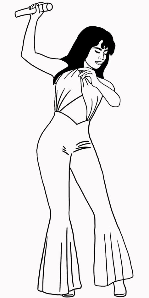 Selena Gomez Coloring Page, Drawing Selena Quintanilla, Selena Coloring Pages, Selena Quintanilla School Project, Selena Quintanilla Clipart, Selena Quintanilla Coloring Pages, Selena Quintanilla Drawing Easy, Selena Quintanilla Tattoo, Selena Quintanilla Drawing