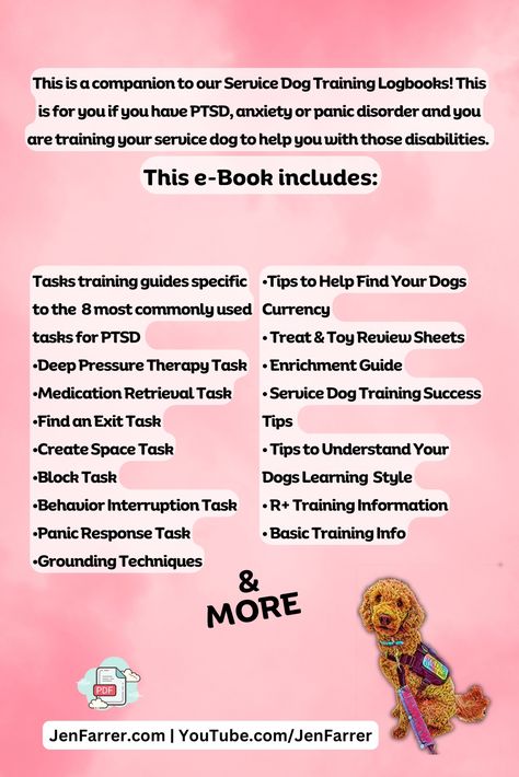 Discover affordable service dog gear, specialized service dog training planners, insightful psychiatric service dog training books, and grab your FREE service dog readiness assessment! 

Click to explore 👇🛒🐶 #ServiceDogTrainingTips #ServiceDogs #SDIT Psychiatric Service Dog Training, Service Dog Training Checklist, Service Dog Gear, Training Planner, Psychiatric Service Dog, Service Dogs Gear, Dog Training Books, Service Dog Training, Dogs Training