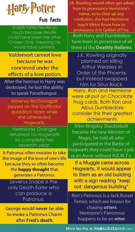 Harry Potter Fun Facts, Citate Harry Potter, Hp Facts, Yer A Wizard Harry, Potter Facts, Harry Potter Facts, How To Pronounce, Harry Potter Jokes, Harry Potter Film