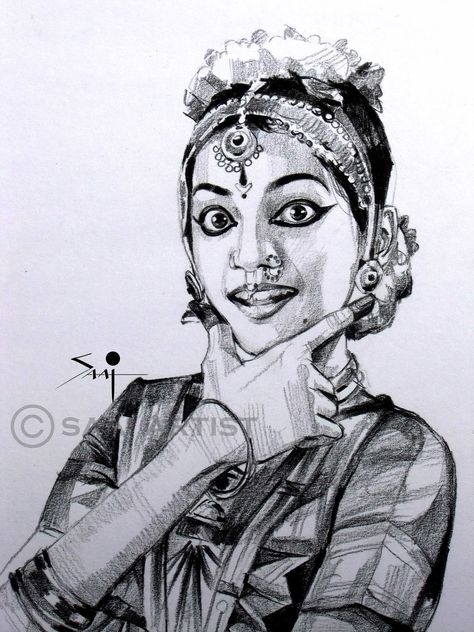 Image Tamilnadu Culture, Kathakali Painting, Sketches Portrait, Eyes Expression, Dance Traditional, Portrait Pencil, Animal Illustration Art, Pencil Sketch Images, Dancers Art