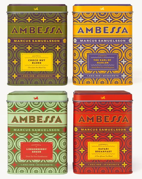 Louise Fili Types Of Teas, Louise Fili, Cool Packaging, 카드 디자인, Tea Packaging, Pretty Packaging, Creative Packaging, Packaging Design Inspiration, Print Packaging