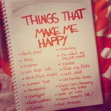 Things that. Make me happy Thing Make Me Happy, Things That Make Me Happy, U Make Me Happy, What Makes Me Happy, Pretty Journals, Sketchbook Ideas, Happy Mom, Recipe For Mom, Make Me Happy