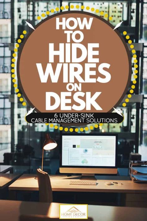 Hide Computer Cords, Cable Management Diy, Hide Cable Cords, Cable Organizer Desk, Hide Electrical Cords, Work Desk Organization, Hidden Desk, Cord Control, Cable Management Box