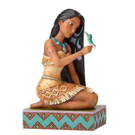 New Disney Princess figurines by Jim Shore now available for pre ... Disney Princess Figurines, Disney Statues, Pocahontas Disney, Deco Disney, Disney Free, Disney Figures, New Disney Princesses, Disney Pocahontas, Lilo Et Stitch