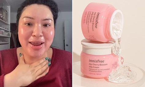 Cherry Blossom Jelly, Jelly Cream, Skincare Quotes, Brightening Cream, Skincare Brand, The Cult, Tiktok Video, Beauty Lover, Muslimah Fashion