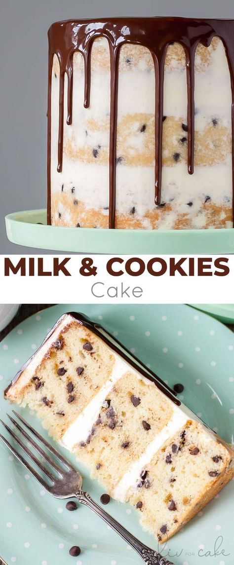 Gluten Free Angel Food Cake, Savory Cakes, Cookie Cake Recipe, Cookies Cake, Extreme Makeover, Biscuit Cake, Best Cake Recipes, Milk Cookies, Cake Mix Cookies