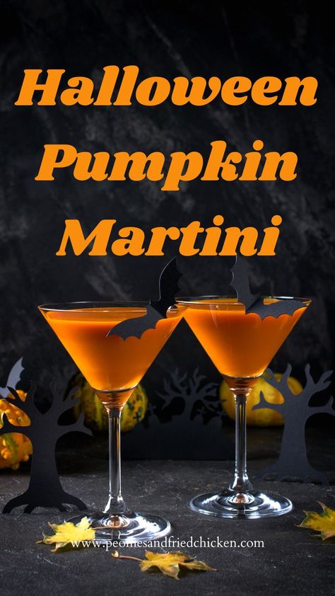 Halloween is right around the corner and we know how many people are excited for this time of the year! So we have our Halloween Pumpkin Martini that combines tequila, triple sec, orange juice, and pumpkin flavors. Click the link to grab the full recipe to make at your halloween party! #cocktail #fallcocktail #falldrink #autumn #autumndrink #halloween #halloweencocktail #pumpkincocktail #pumpkinmartini #scarycocktail #festivecocktail Halloween Cafe, Halloween Martini, Pumpkin Martini, Halloween Beauty, Festive Cocktails, Halloween Cocktails, Fall Cocktails, Tequila Cocktails, Fall Drinks