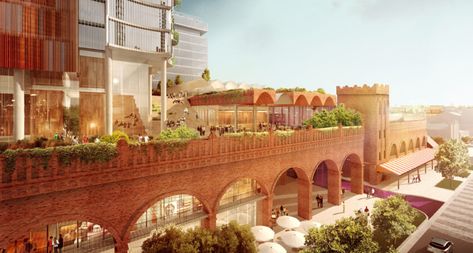 Central Market traders nervous about arcade revamp Urban Renovation, Womens Shelter, Module Architecture, Arcade Architecture, Adelaide City, Wet Market, Woods Bagot, City Of Adelaide, Mall Design