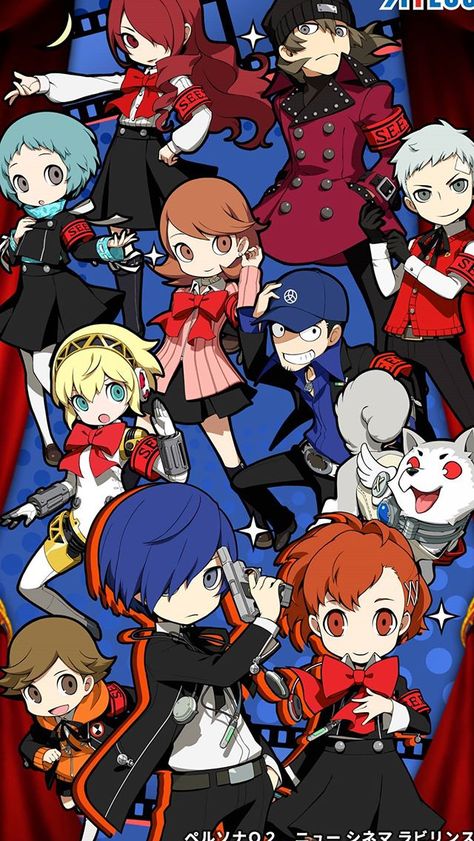 Persona 3 Wallpaper, Persona 4 Wallpaper, Persona Q2, Persona Crossover, Persona 3 Portable, Persona Q, Shin Megami Tensei Persona, Persona Series, New Cinema