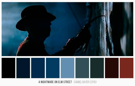 Scream Movie Color Palette, Horror Movies Color Palette, Horror Colour Palette, Horror Movie Color Palette, Horror Color Palette, Halloween Color Scheme, Tom Hansen, Dark Movie, Color In Film