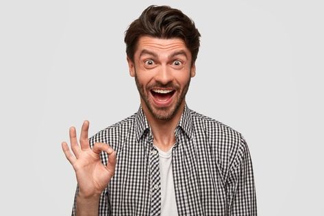 Person Png, Thumbnails Youtube Background, Surprise Face, Thick Beard, Happy Man, Be Calm, Smiling Man, Thumbnail Design, Funky Hairstyles