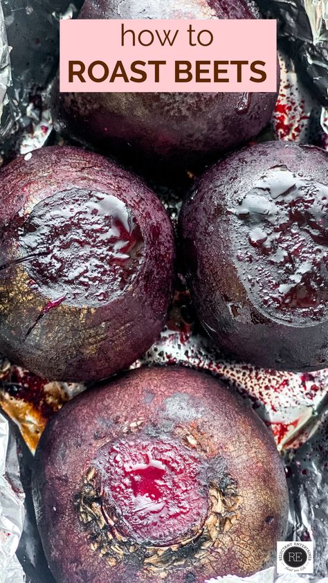 Roasted Beets In Foil, How To Roast Beets, Roast Beets, Grilled Beets, Roasted Beets Recipe, Winter Appetizers, Beets Recipe, Magical Fruit, Monday Dinner