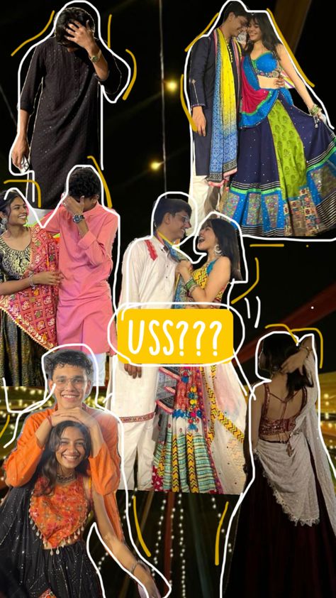 Navratri, couple, aesthetic, uss when Me And Who, Posing Guide, Birthday Poster, Insta Story, Desi