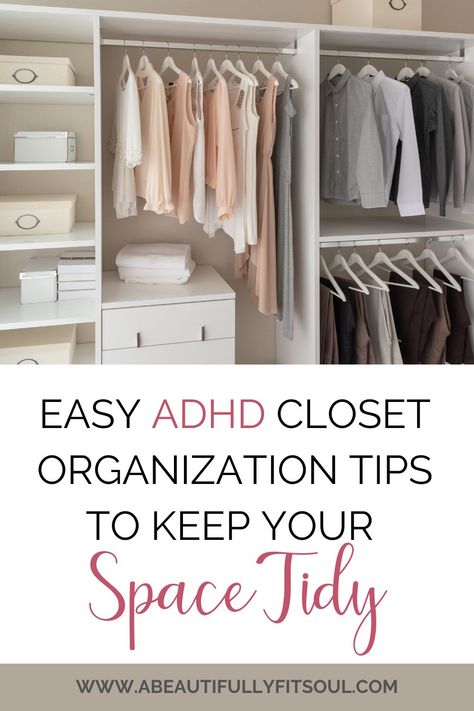 Practical Closet Organization, Tidy Closet, Organization Goals, Closet Organization Tips, Shirt Organization, Closet Organisation, Master Closet Organization, Closet Solutions, Messy Closet