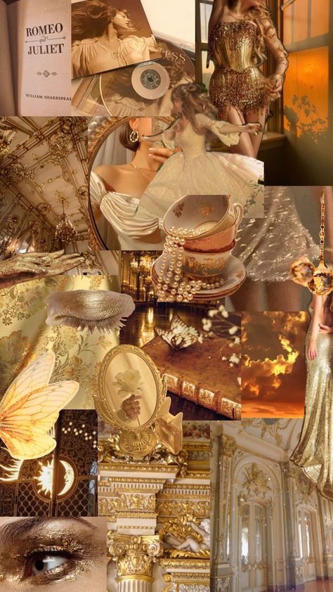 taylor swift midas gold collage eyes aesthetic sunrise sunset gold dress mirror tea portrait romeo and julie Gold Princess Aesthetic, Wallpapers Home Screen, Mirror Collage, Dress Mirror, Aesthetic Sunrise, Backgrounds Girly, Girl Wallpapers, Girly Wallpapers, Royal Aesthetic