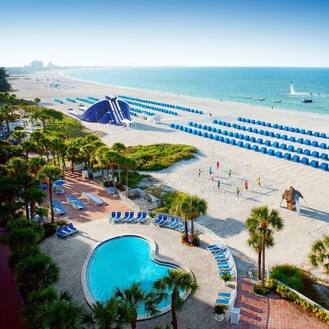 Florida Beaches Vacation, Best All Inclusive Resorts, Beachfront Hotels, Florida Resorts, Florida Hotels, St Pete Beach, St Petersburg Fl, St Petersburg Florida, Family Resorts