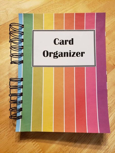 Greeting Card Organizer https://etsy.me/39kMGDF #cardmakingstationery #card #calendar #birthday #organizer #greetingcard #christmas #gift #planner Postcard Organization, Postcard Album, Greeting Card Organizer, Invoice Design, Letterpress Greeting Cards, Printable Gift Cards, Postcard Book, Framed Postcards, Card Book